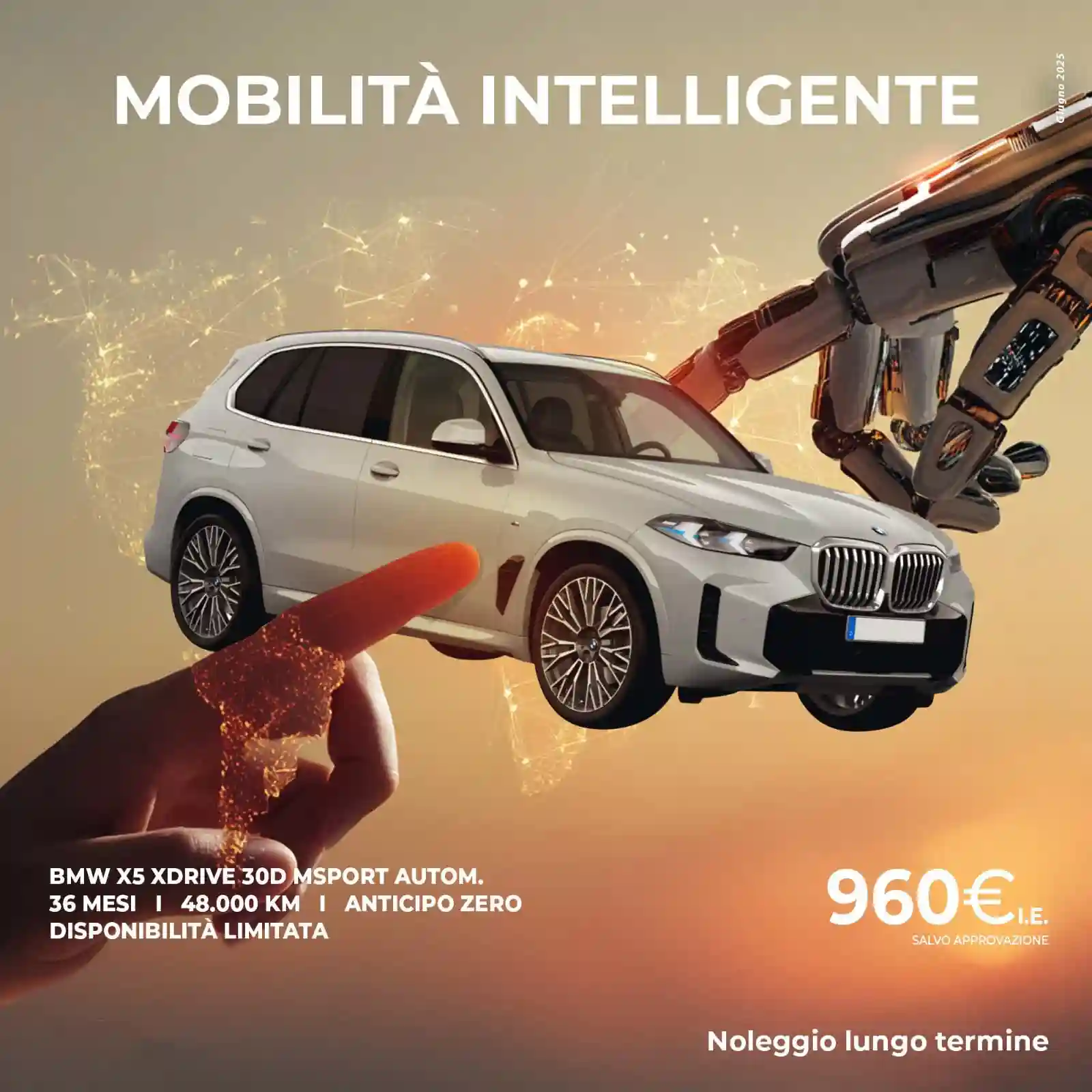 BMW X5 XDRIVE 30D MSPORT AUTOM. 36 MESI 48.000 KM ANTICIPO ZERO 
DISPONIBILITÀ LIMITATA