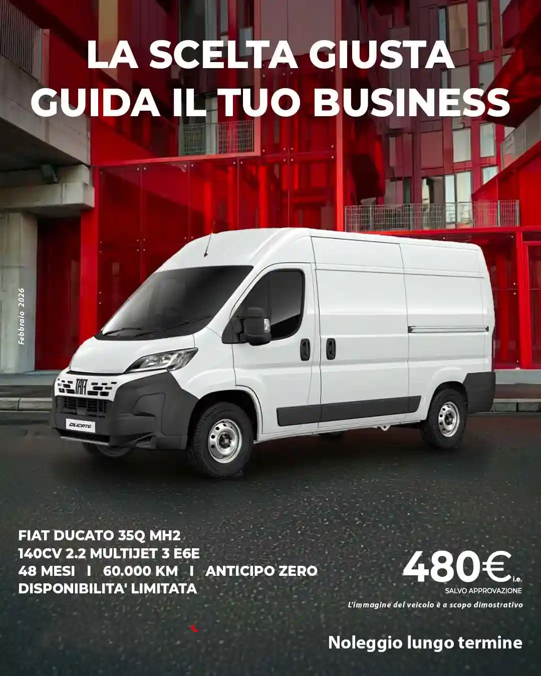 FIAT DUCATO 35Q MH2 140CV 2.2 MULTIJET 3 E6E