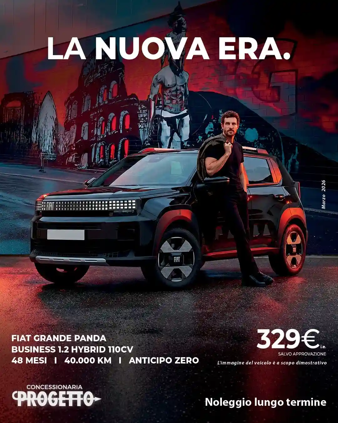 210-FIAT GRANDE PANDA  BUSINESS 1.2 HYBRID 110CV