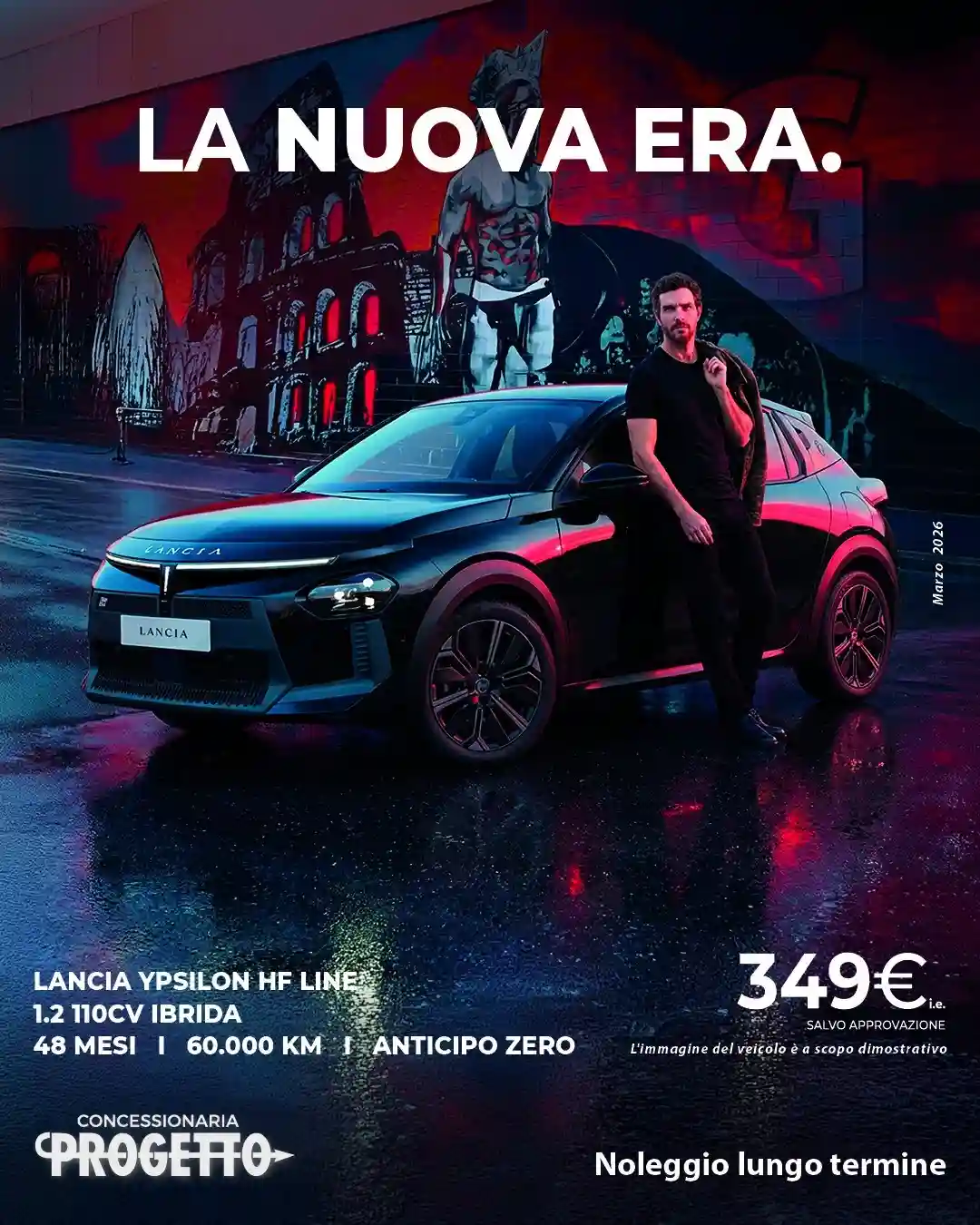 LANCIA YPSILON HF LINE 349€ 1.2 110CV IBRIDA LANCIA YPSILON HF LINE 349€ 1.2 110CV IBRIDA