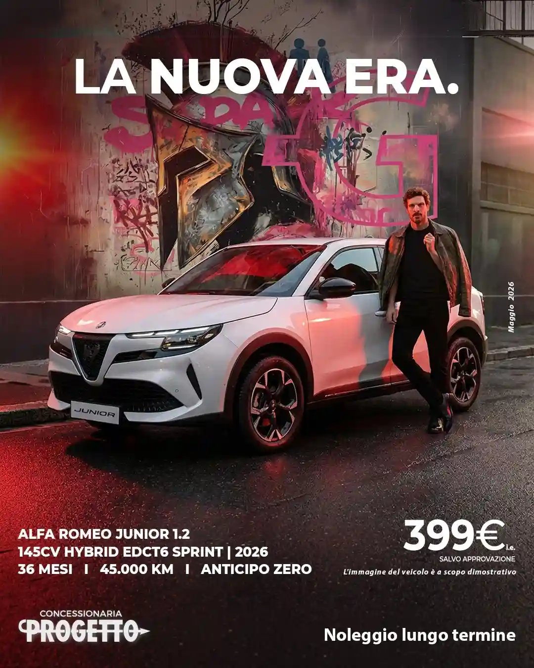 ALFA ROMEO JUNIOR 1.2 145CV HYBRID EDCT6 SPRINT | 2026