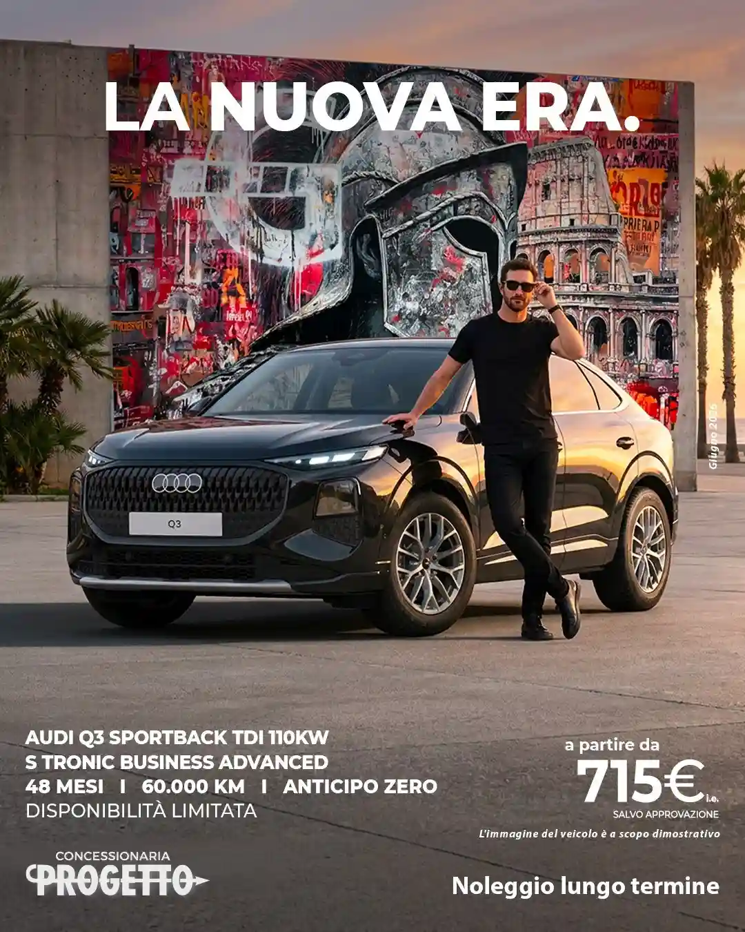 257-AUDI Q3 SPORTBACK TDI 110KW S TRONIC BUSINESS ADVANCED DISPONIBILITÀ LIMITATA