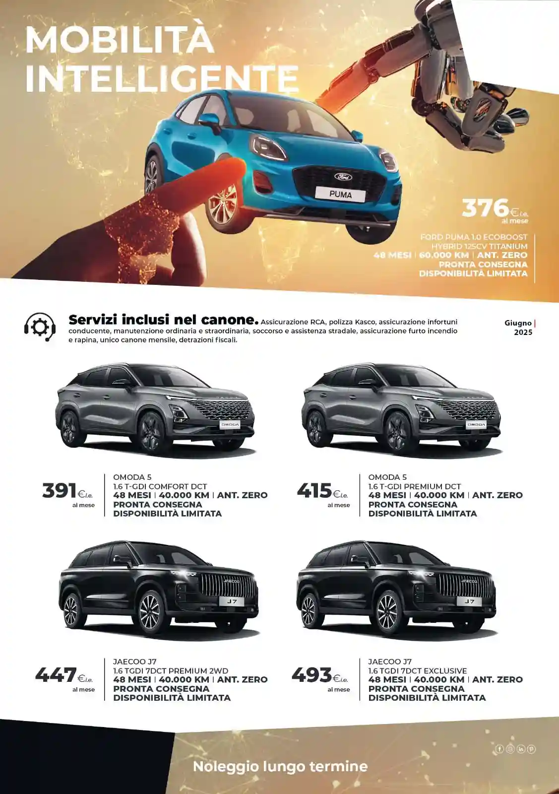 Mobilità Inteligente Noleggio Lungo Termine Offerte 06-2025
